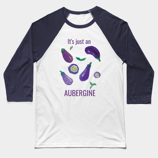 It's just an aubergine Baseball T-Shirt by OKSiD Store